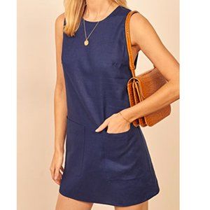 Reformation Max Linen Dress